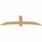Ekena Millwork Bellingham Timber Gable Bracket, Western Red Cedar, 72"W x 24"H x 1 1/2"D x 5 1/2"F, 8/12 Pitch GBW072X24X0206BEL00SWR - alternate 5